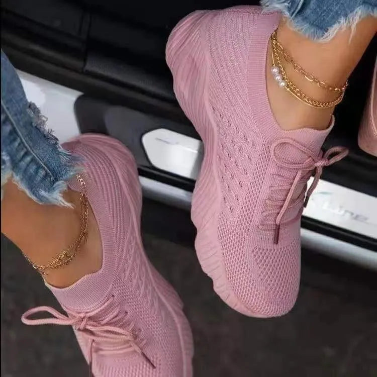 Orthopädische Mesh-Sneaker für Damen - Adelia