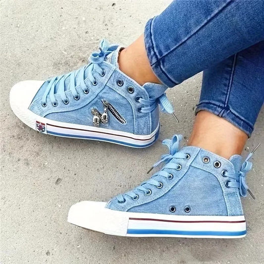 Turnschuhe im Denim-Stil - Adela