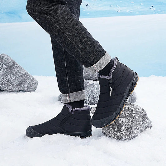 Wasserdichte knöchelhohe Schneestiefel für Männer - Jenkin