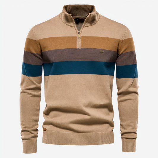 Mehrfach gestreifter Pullover - Glenn